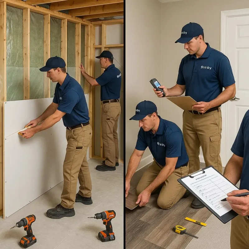 Repairs and Reconstruction process in Mentone, CA